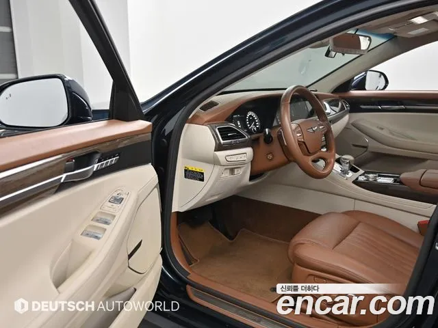 Genesis G90 2021 Синий из Кореи, фото 2