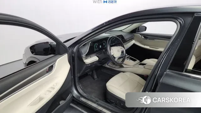 Hyundai The New Grandeur IG Hybrid 2021 Серый из Кореи, фото 2