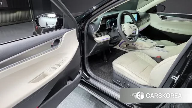 Hyundai The New Grandeur IG Hybrid 2022 Черный из Кореи, фото 2