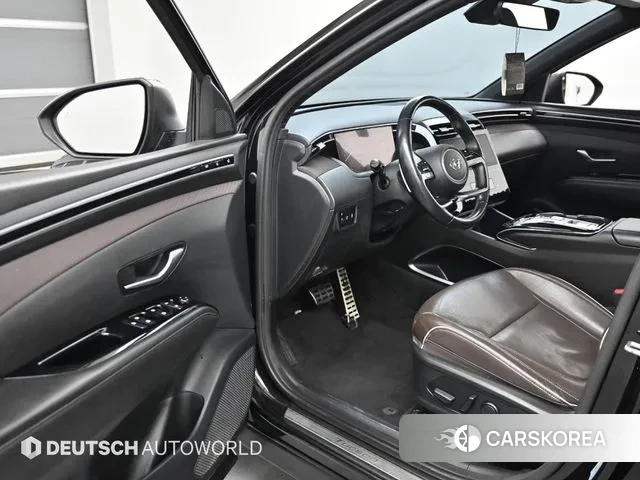 Hyundai Tucson (NX4) 2021 Черный из Кореи, фото 2