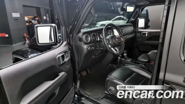 Jeep Wrangler (JL) 2021 Черный из Кореи, фото 2