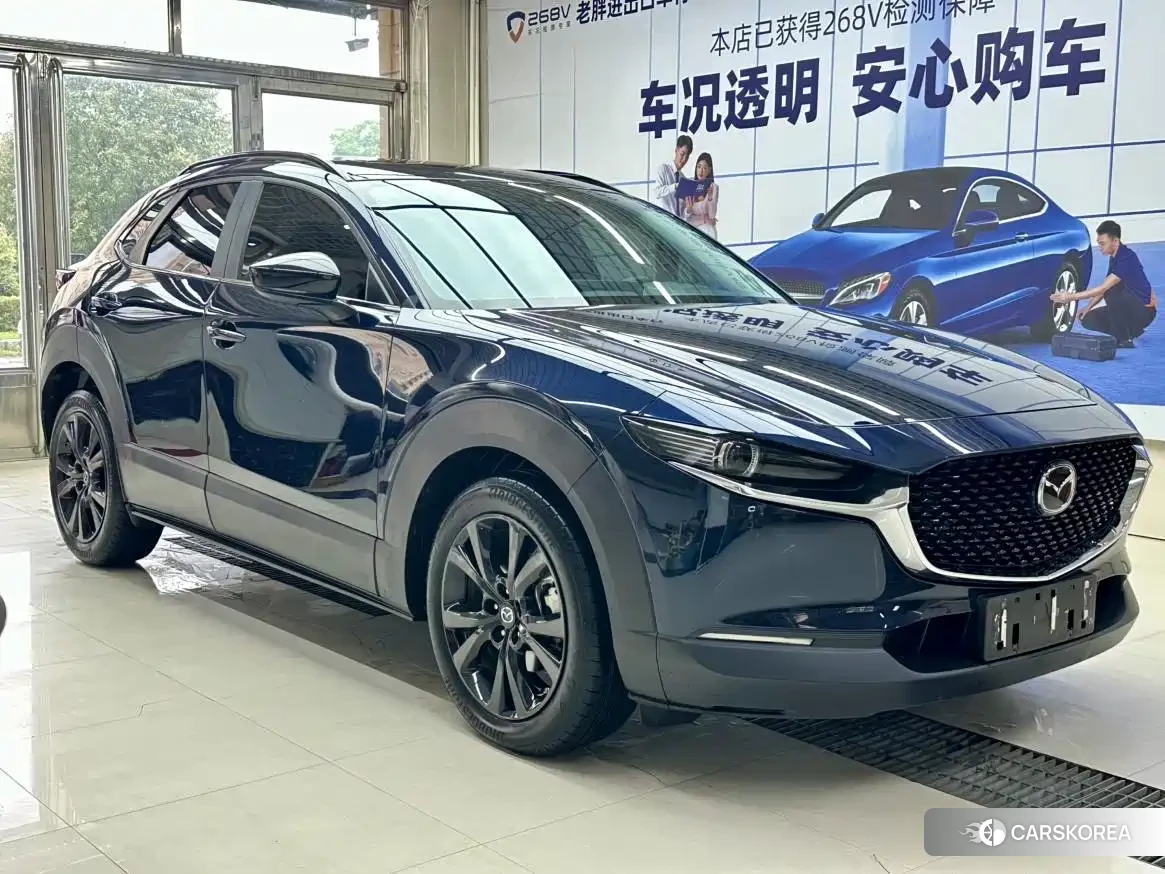 Mazda CX-30 2022 Синий из Китая, фото 2