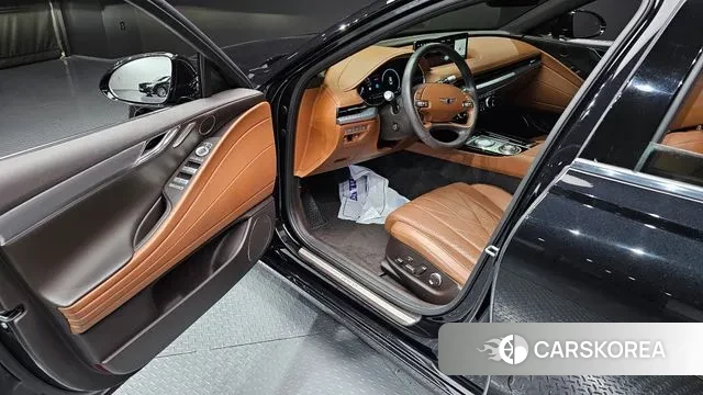 Genesis G80 (RG3) 2021 Черный из Кореи, фото 2