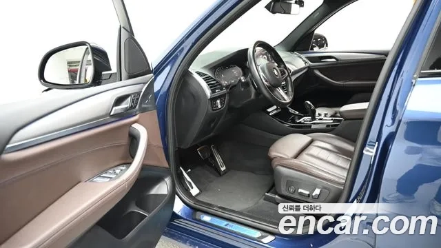 BMW X3 (G01) 2021 Синий из Кореи, фото 2