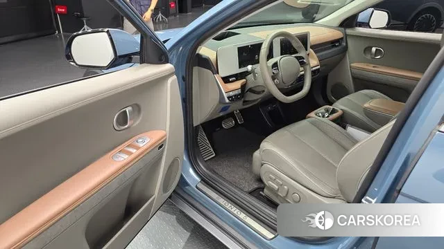 Hyundai Ionic 5 2021 Синий из Кореи, фото 2