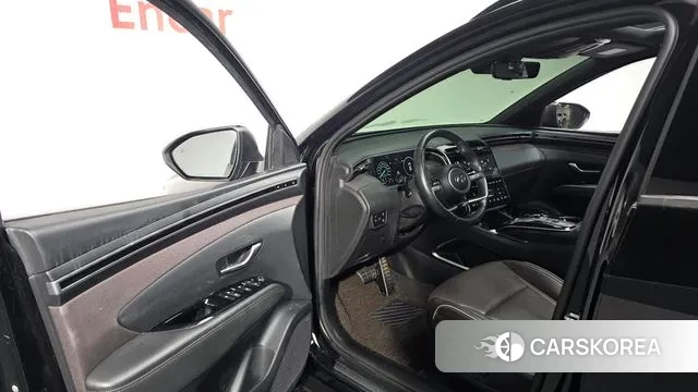 Hyundai Tucson Hybrid (NX4) 2021 Черный из Кореи, фото 2