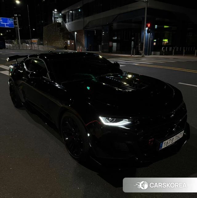 Chevrolet (GM Daewoo) All New Camaro 2018 Черный из Кореи, фото 2