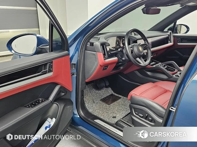 Porsche Cayenne (PO536) 2023 Синий из Кореи, фото 2