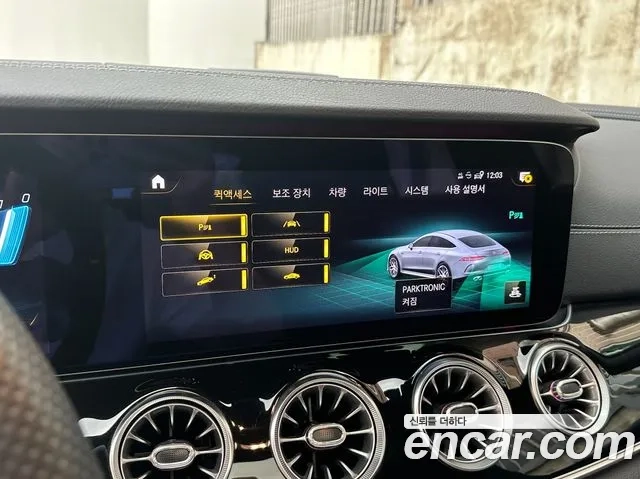 Mercedes-Benz AMG GT 2021 Черный из Кореи, фото 2