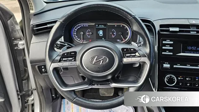Hyundai Tucson (NX4) 2021 Серебристо-серый из Кореи, фото 2