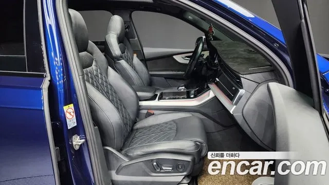 Audi Q7 (4M) 2022 Синий из Кореи, фото 2