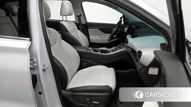 Hyundai The New Santa Fe 2021 Белый из Кореи, фото 2