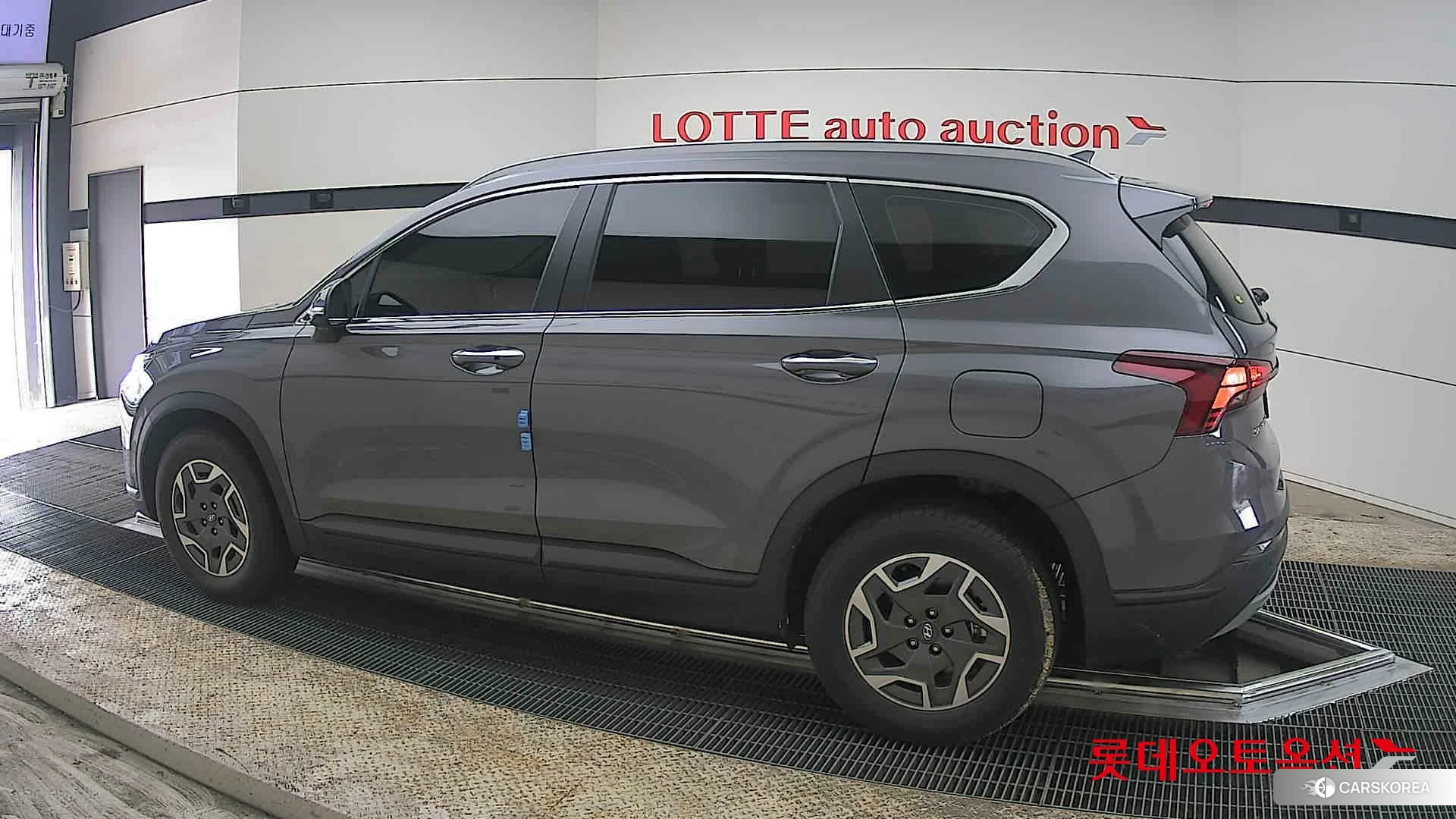 Hyundai Santa Fe Hybrid 2022 Magnetic Grey Metallic из Кореи, фото 2