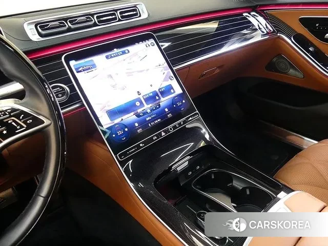 Mercedes-Benz S-Class W223 2022 Серебряный двухцветный из Кореи, фото 2