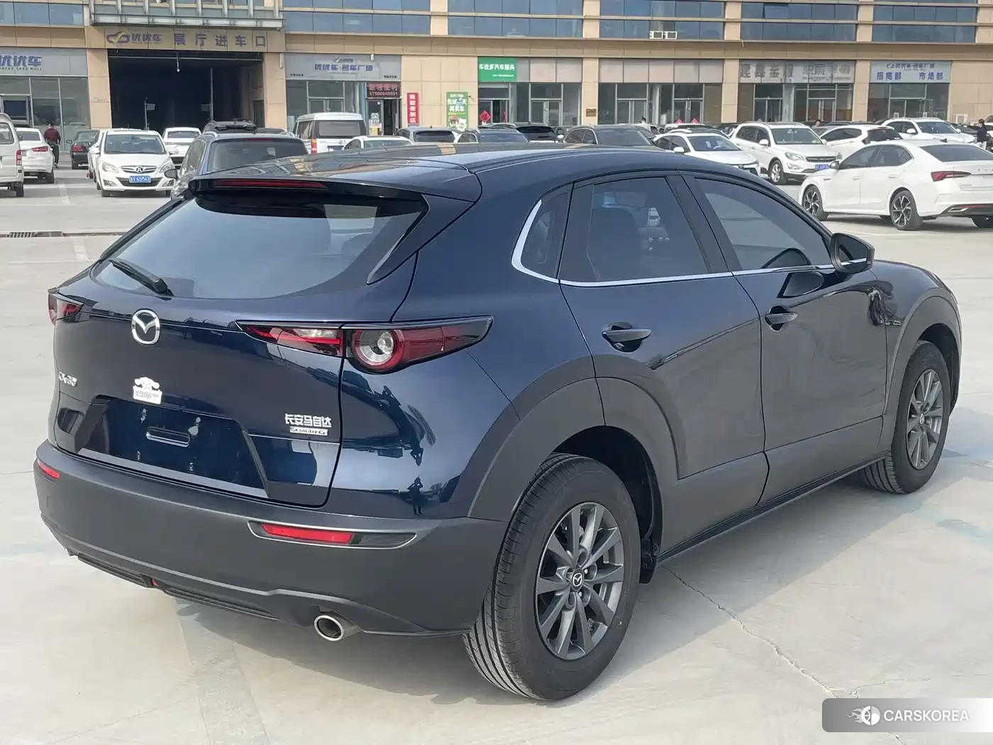 Mazda CX-30 2023 Синий из Китая, фото 2