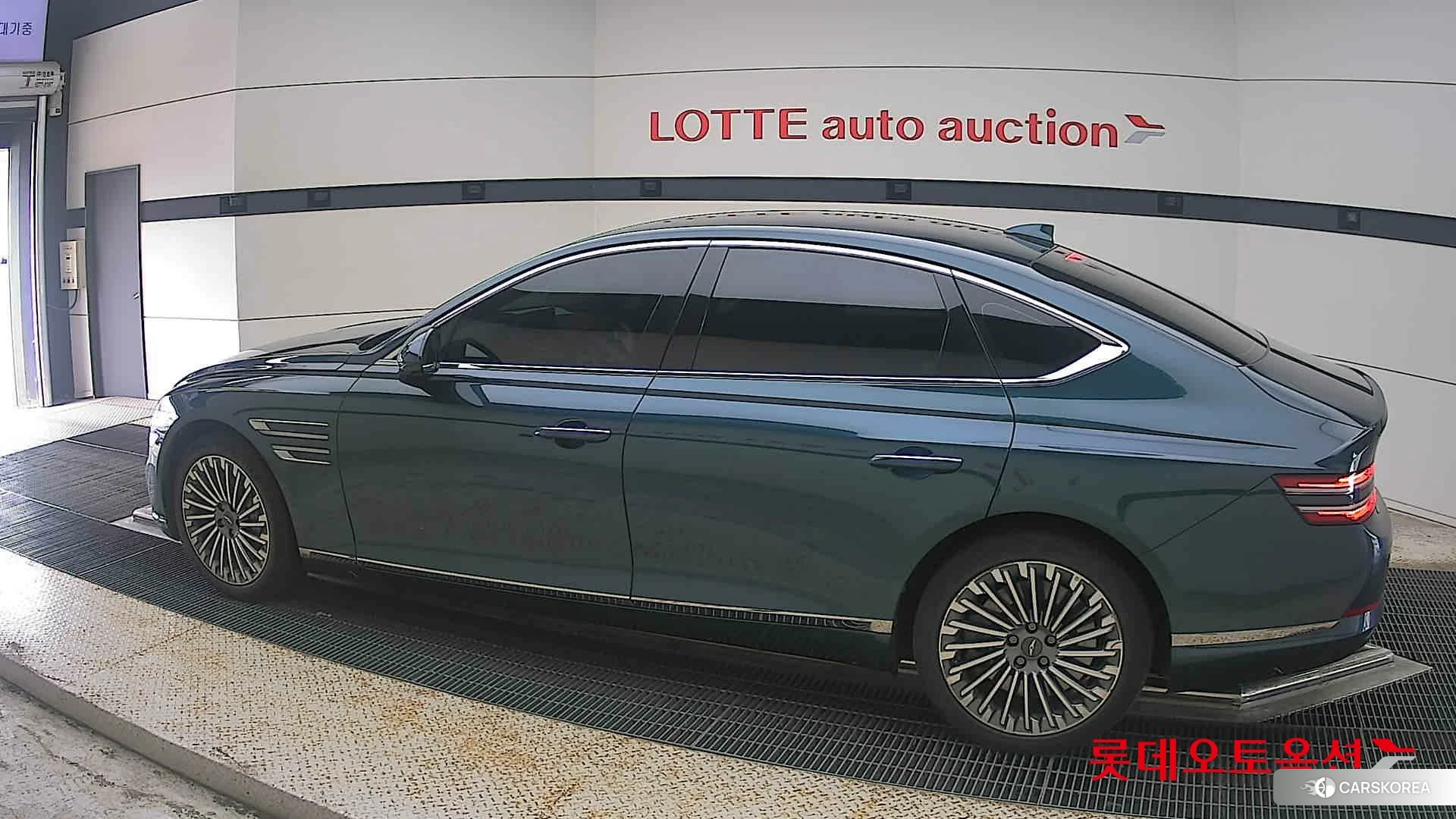 Hyundai G80 2022 Martira Blue (EV only) из Кореи, фото 2