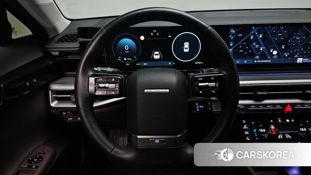 Hyundai Grandeur Hybrid (GN7) 2023 Черный из Кореи, фото 2