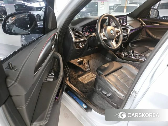 BMW X3 (G01) 2022 Небесно-голубой из Кореи, фото 2