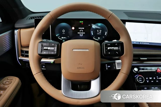 Hyundai Santa Fe (MX5) 2025 Черный из Кореи, фото 2