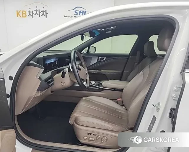 Kia K8 Hybrid 2022 Белый из Кореи, фото 2