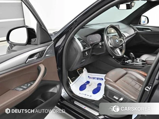 BMW X3 (G01) 2021 Черный из Кореи, фото 2