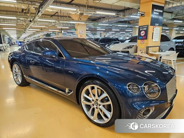 Bentley Continental GT 3rd Generation 2023 Синий из Кореи, фото 2