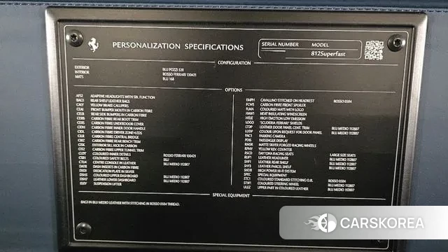 Ferrari 812 Superfast 2018 Синий из Кореи, фото 2