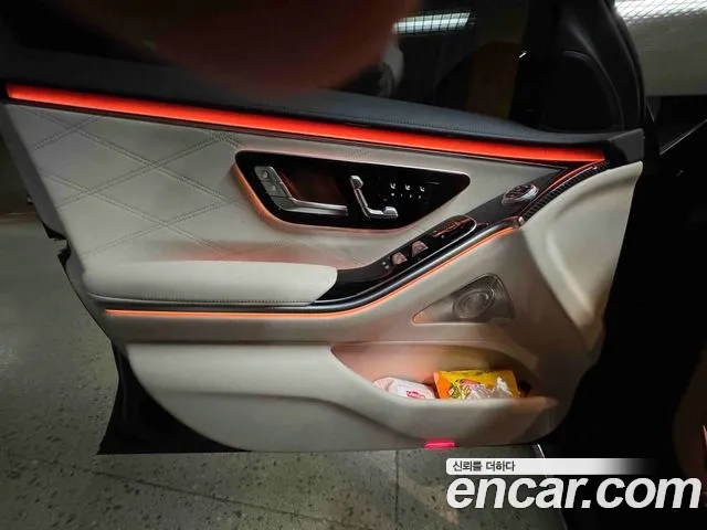 Mercedes-Benz S-Class W223 2024 Темно-зеленый из Кореи, фото 2