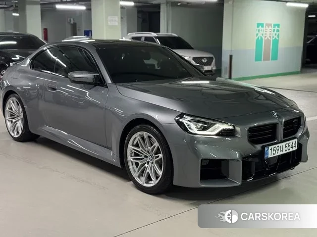 BMW M2 (G87) 2025 Серебристо-серый из Кореи, фото 2