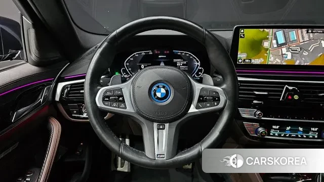 BMW 5 Series (G30) 2022 Синий из Кореи, фото 2