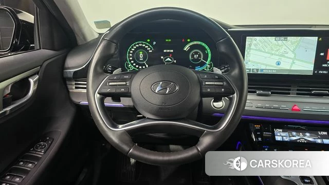 Hyundai The New Grandeur IG Hybrid 2022 Черный из Кореи, фото 2