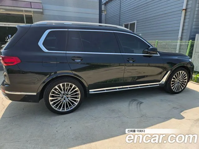 BMW X7 (G07) 2022 Черный из Кореи, фото 2