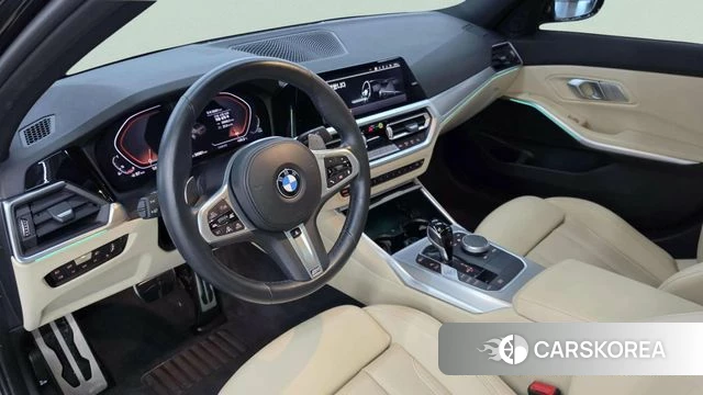 BMW 3 Series (G20) 2022 Черный из Кореи, фото 2