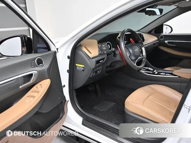 Hyundai Sonata (DN8) 2019 Белый из Кореи, фото 2