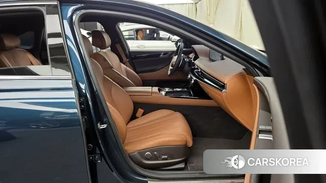 Genesis G80 (RG3) 2021 Синий нефрит из Кореи, фото 2