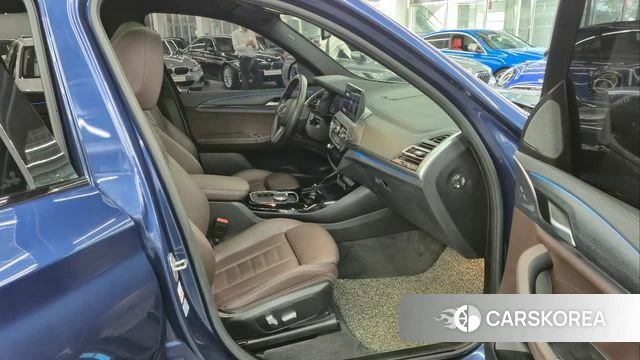 BMW iX3 2023 Синий из Кореи, фото 2