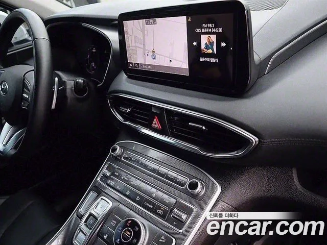 Hyundai The New Santa Fe 2021 Белый из Кореи, фото 2