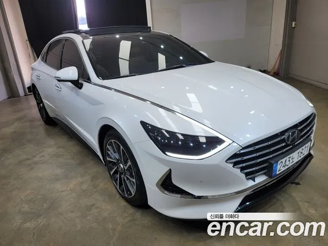 Hyundai Sonata Hybrid (DN8) 2021 Белый из Кореи, фото 2