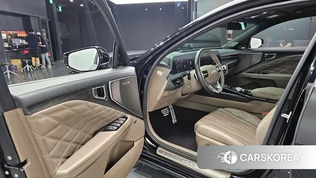 Kia K8 Hybrid 2021 Черный из Кореи, фото 2