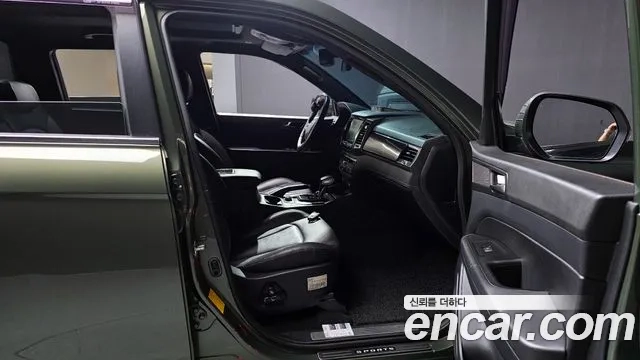 Ssangyong The New Rexton Sport 2022 Зеленый из Кореи, фото 2