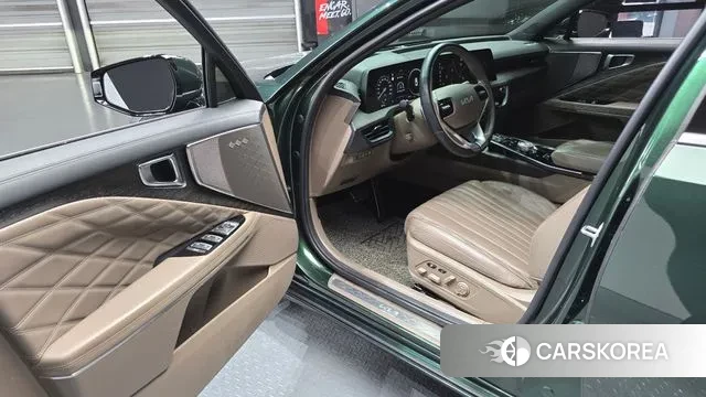 Kia K8 2021 Темно-зеленый из Кореи, фото 2