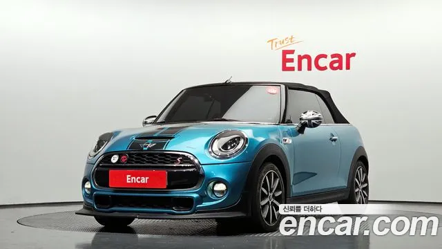 Mini Cooper S Convertible 2018 Синий из Кореи, фото 2