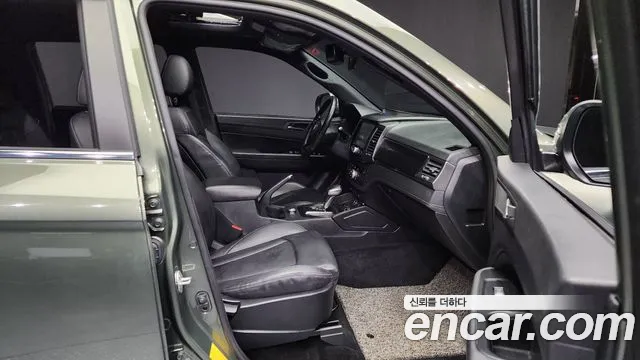 Ssangyong The New Rexton Sport 2021 Светло-зеленый из Кореи, фото 2