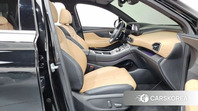 Hyundai The New Santa Fe 2023 Черный из Кореи, фото 2