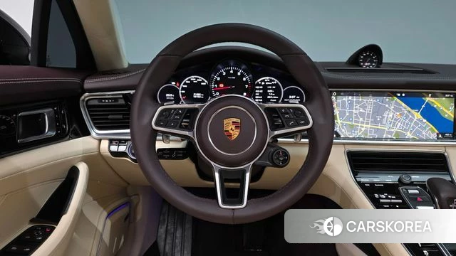 Porsche Panamera (971) 2018 Черный из Кореи, фото 2