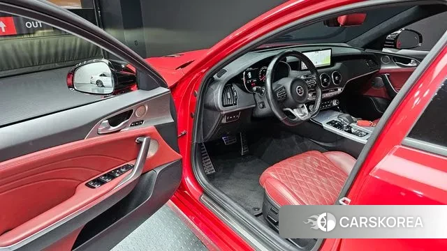 Kia Stinger Meister 2021 Красный из Кореи, фото 2