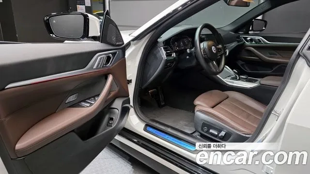 BMW 4 Series (G22) 2022 Белый из Кореи, фото 2