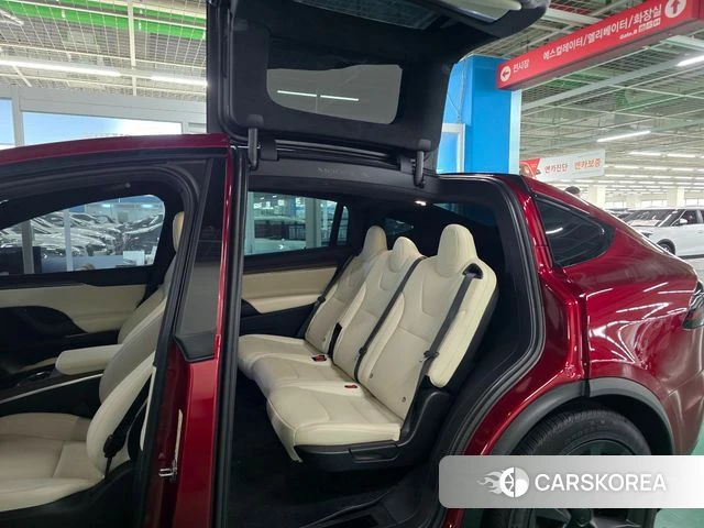 Tesla Model X 2023 Красный из Кореи, фото 2