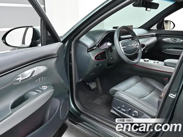 Genesis GV70 2021 Темно-зеленый из Кореи, фото 2