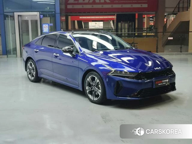 Kia K5 2022 Синий из Китая, фото 2